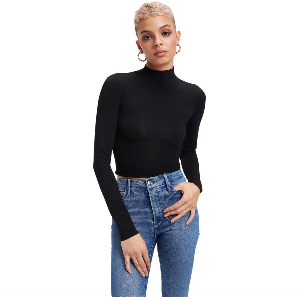 Good American Shine Mock Turtleneck (4/XL)